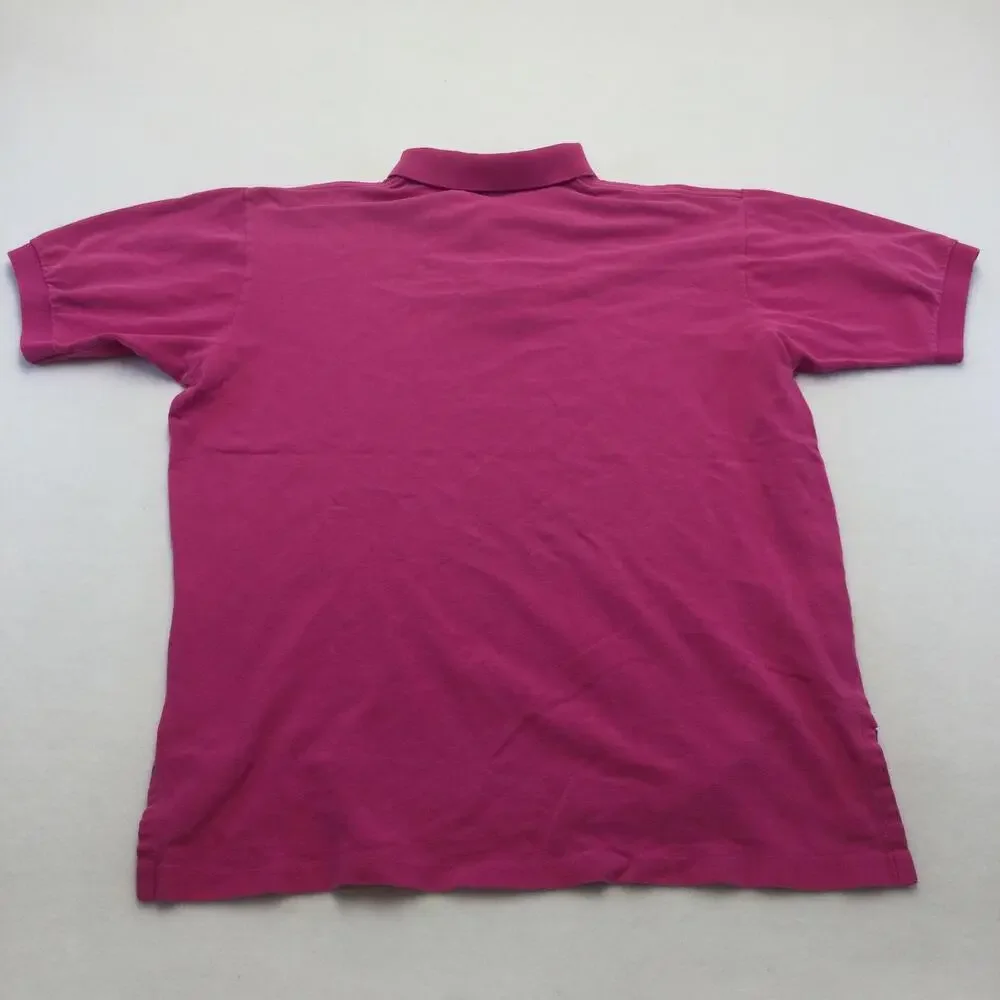 Polo By Ralph Lauren Polo Shirt Mens Large Pink Cotton Pique Short Sleeve Casual